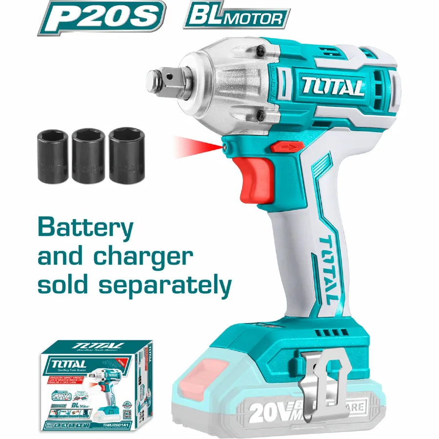 Cordless Impact Wrench ½" 20V
