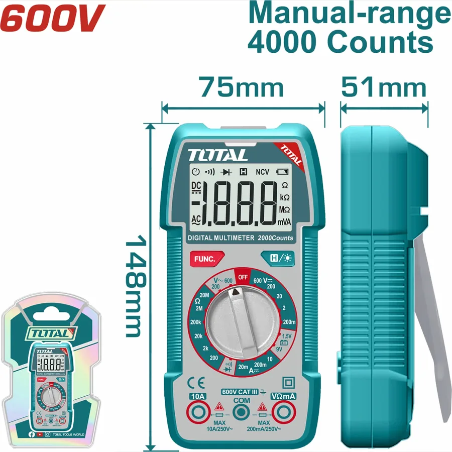 Digital Multimeter 600V